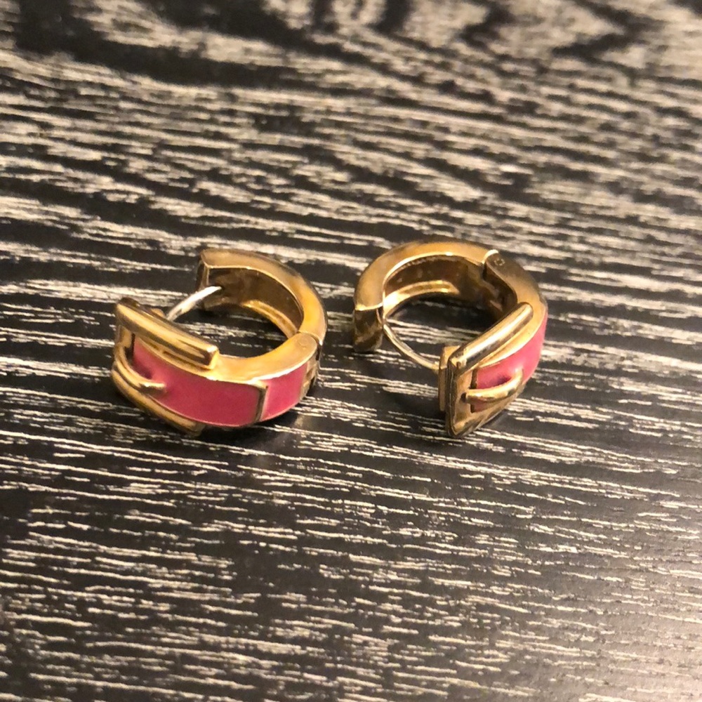 Michael Kors Buckle Earrings
